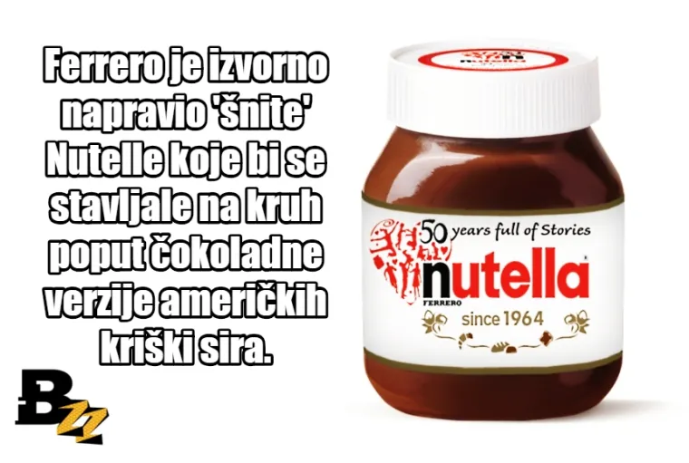 Kaže se 'Njutela'! Povodom Svjetskog dana Nutelle donosimo vam 20 zanimljivih činjenica