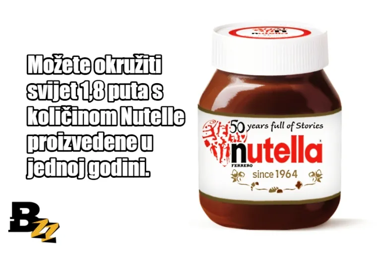 Kaže se 'Njutela'! Povodom Svjetskog dana Nutelle donosimo vam 20 zanimljivih činjenica