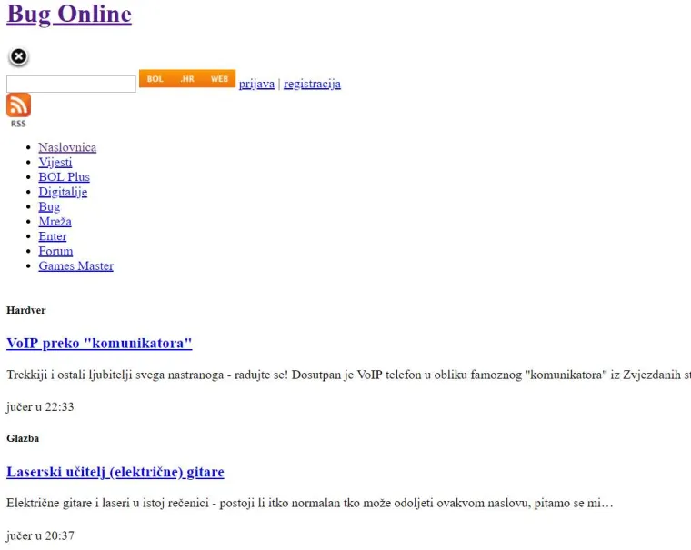 Sjećate li ih se? Ovako su izgledale najposjećenije stranice u Hrvatskoj prije 10 godina