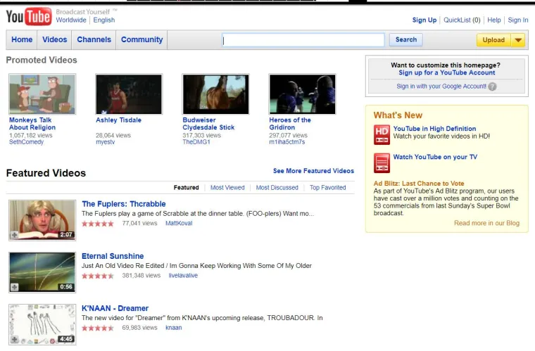Sjećate li ih se? Ovako su izgledale najposjećenije stranice u Hrvatskoj prije 10 godina