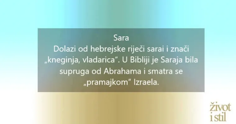 10 popularnih biblijskih imena za djecu i njihova značenja
