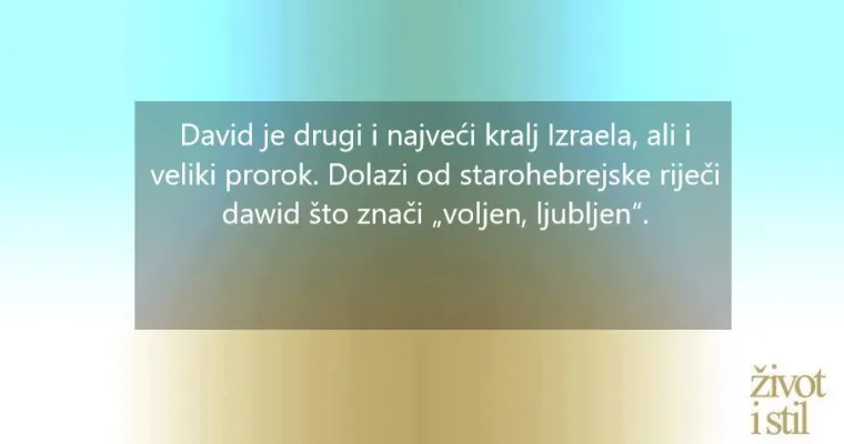 10 popularnih biblijskih imena za djecu i njihova značenja