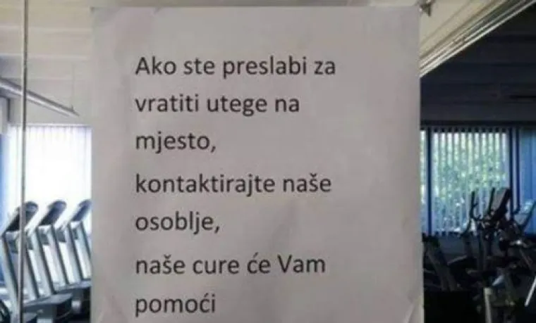 Nećete vjerovati svojim očima: 15 ludih situacija koje su ljudi doživjeli u teretani