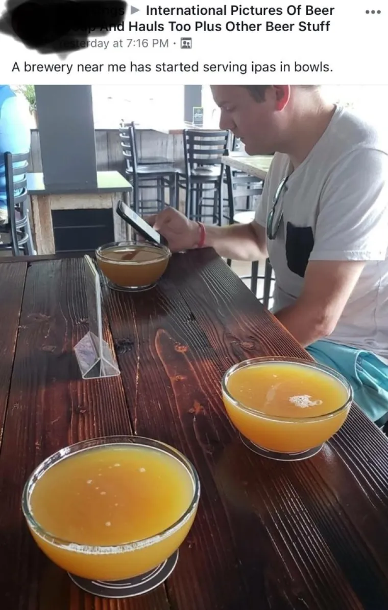 no pivo u zdjelici je jednostavno zločin