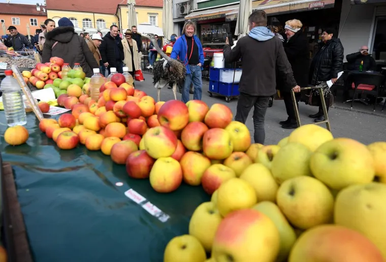 Zagrebačkom špicom danas je prošetao i noj Francelj