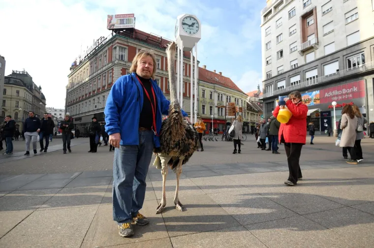Zagrebačkom &scaron;picom danas je pro&scaron;etao i noj Francelj