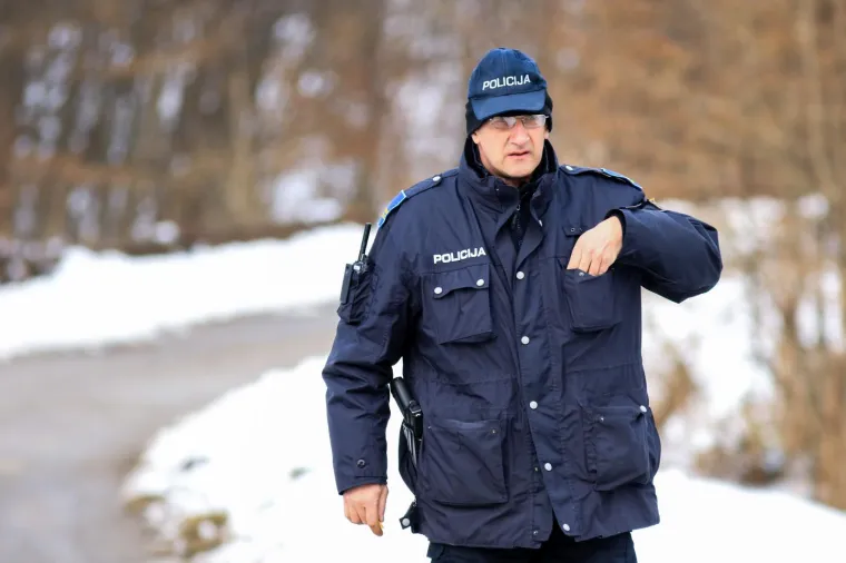 10.02.2019, Suhodol, Bosna i Hercegovina - U mjestu Suhodol udaljenom cca 40km od Sarajeva sinoć je ubijen policajac na straži koji je ćuvao objekt koji pripada Fedaralnoj Upravi Policije.
Photo: Armin Durgut/PIXSELL