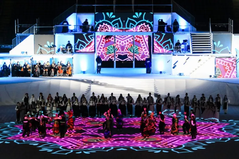 Legendarni Vučko bio je najveća zvijezda na otvorenju Europskog olimpijskog festivala za mlade