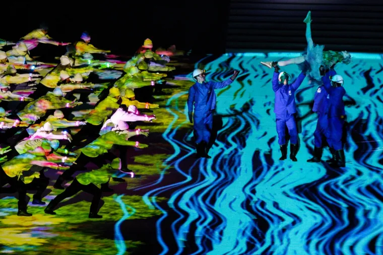 Legendarni Vučko bio je najveća zvijezda na otvorenju Europskog olimpijskog festivala za mlade