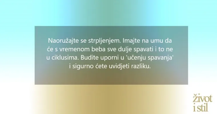 Ne sjećate se kada ste vi i beba spavali cijelu noć? Ovi savjeti stručnjaka sigurno će pomoći