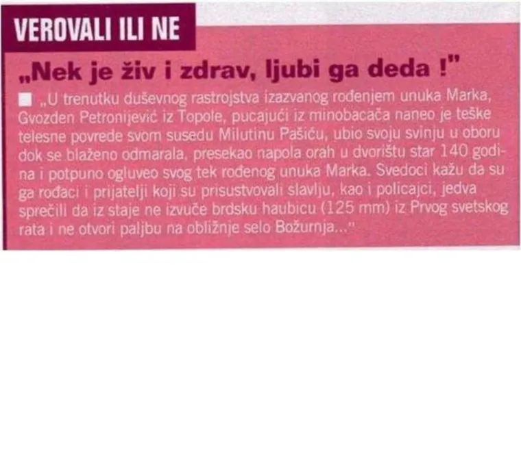 'Ovčar na sudu zbog silovanja kuje': 30 najluđih novinskih naslova svih vremena