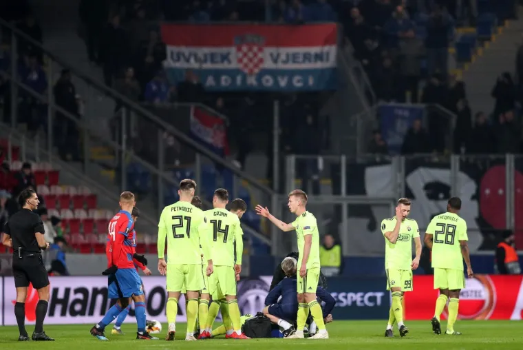 14.02.2019., Plzen, Ceska &ndash; Prva utakmica 1/16 finala UEFA Europa lige: FC Viktoria Plzen &ndash; GNK Dinamo Zagreb. Photo: Igor Kralj/PIXSELL