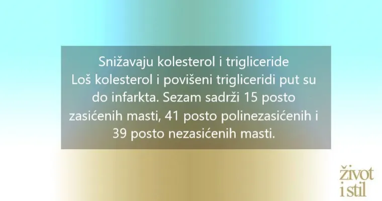 Sezamove sjemenke: tako malene, a tako zdrave i pritom ukusne
