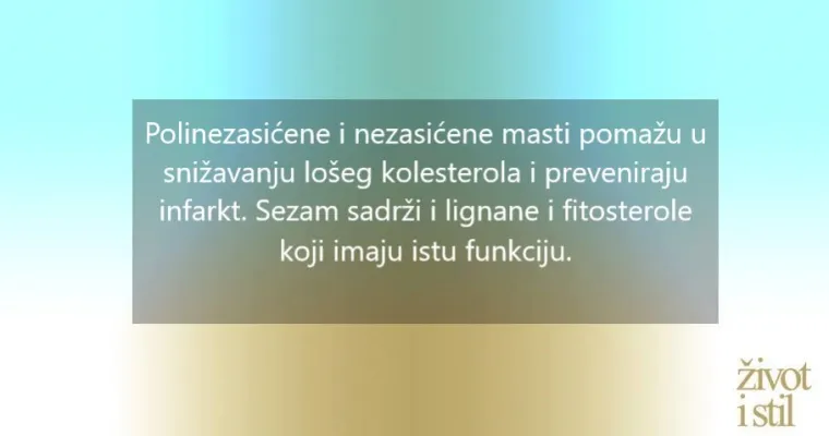 Sezamove sjemenke: tako malene, a tako zdrave i pritom ukusne