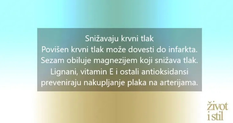 Sezamove sjemenke: tako malene, a tako zdrave i pritom ukusne