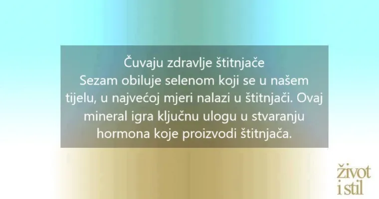 Sezamove sjemenke: tako malene, a tako zdrave i pritom ukusne