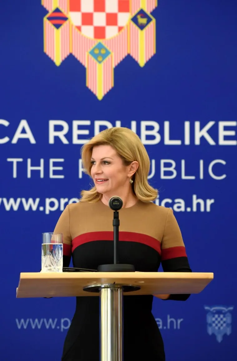 Kolinda Grabar-Kitarović održala je konferenciju za medije prigodom četvrte obljetnice njezine inauguracije