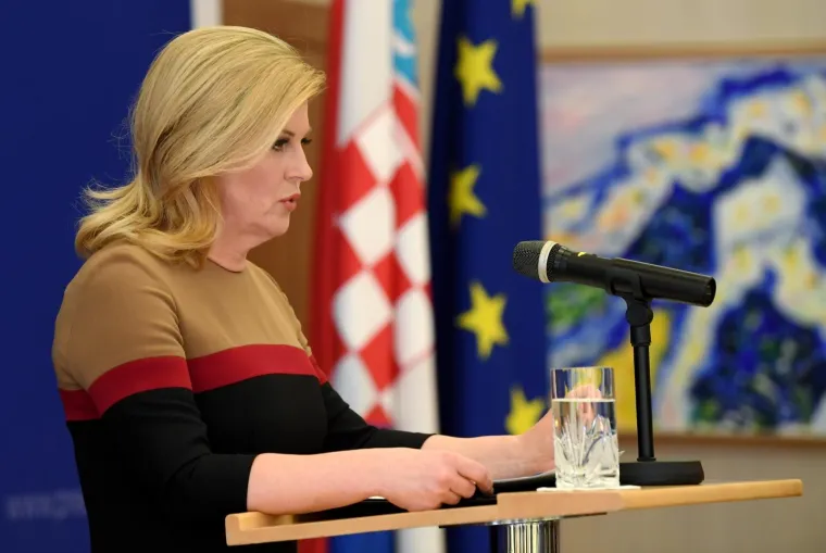 Kolinda Grabar-Kitarović održala je konferenciju za medije prigodom četvrte obljetnice njezine inauguracije