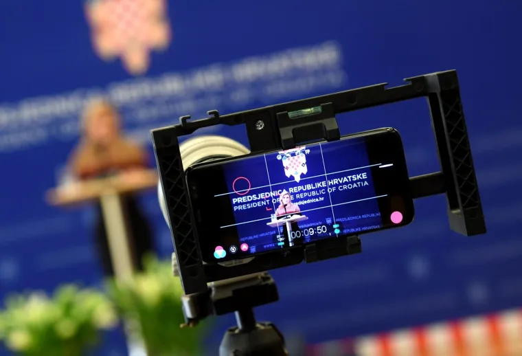 Kolinda Grabar-Kitarović održala je konferenciju za medije prigodom četvrte obljetnice njezine inauguracije
