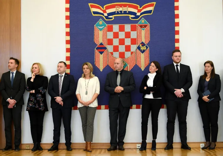 Kolinda Grabar-Kitarović održala je konferenciju za medije prigodom četvrte obljetnice njezine inauguracije