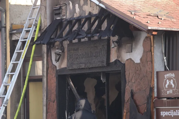 Izgorjela pečenjara na zagrebačkoj Kustošiji: Jedna osoba se nadisala dima