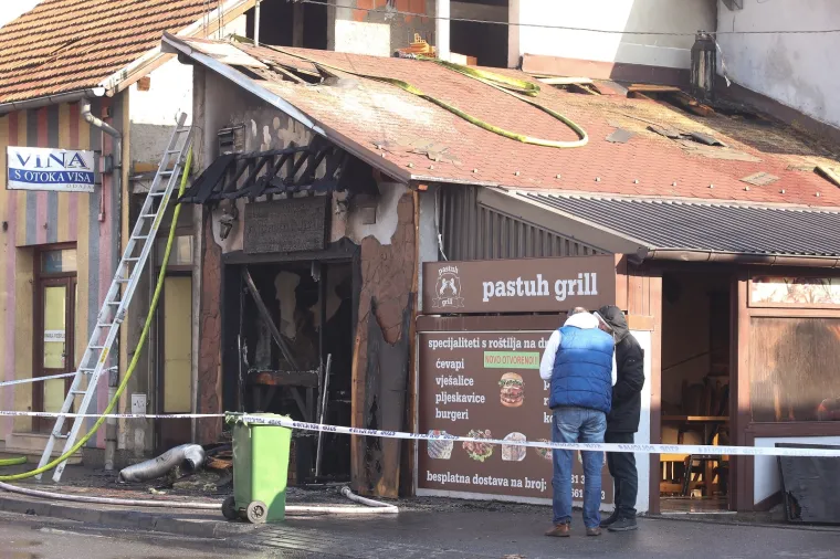 BUKTINJA NA KUSTO&Scaron;IJANSKOJ: Pečenjarnica Pastuh grill izgorjela u požaru