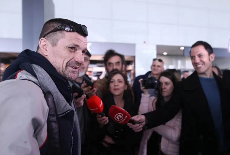 Mirko Filipović vratio se u Zagreb nakon &scaron;to je u nedjelju pobijedio Roya Nelsona