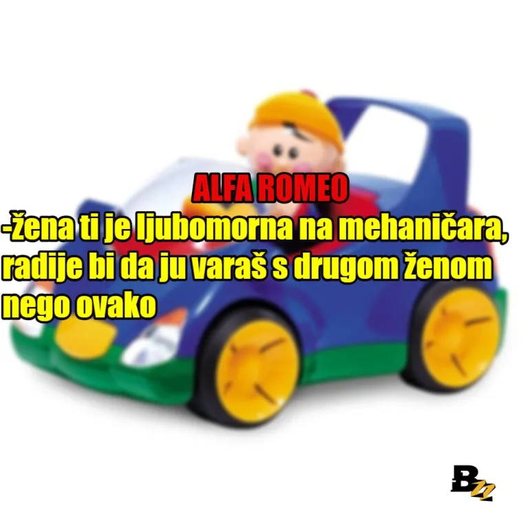 'Ako vozi&scaron; Alfu, voli&scaron; mehaničara vi&scaron;e od svoje žene': Auti i stereotipovi, 1.dio