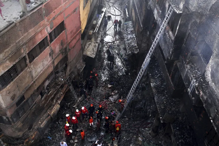 Užas u Banglade&scaron;u: U požaru poginulo najmanje 70 ljudi