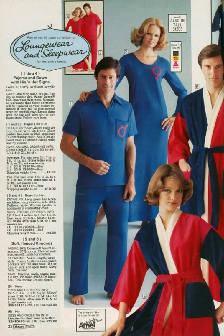 Danas je ovo sinonim a neukus, a tad je to bila glavna moda: 20 kombinacija za NJU  i  NJEGA iz 70-ih