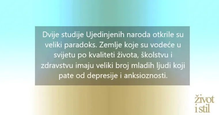 Za&scaron;to u sretnim zemljama žive tužna djeca?