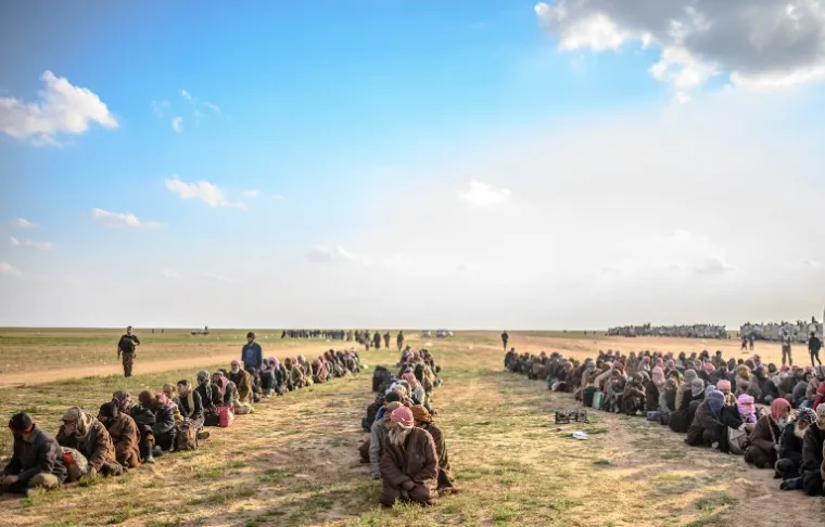 Evakuacija zarobljenih boraca Islamske države