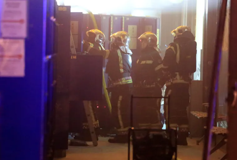 Požar na Glavnom kolodvoru: Gore ormarići za ostavljanje stvari, vatrogasci na terenu