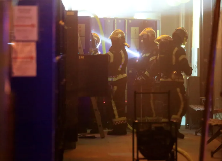 Požar na Glavnom kolodvoru: Gore ormarići za ostavljanje stvari, vatrogasci na terenu