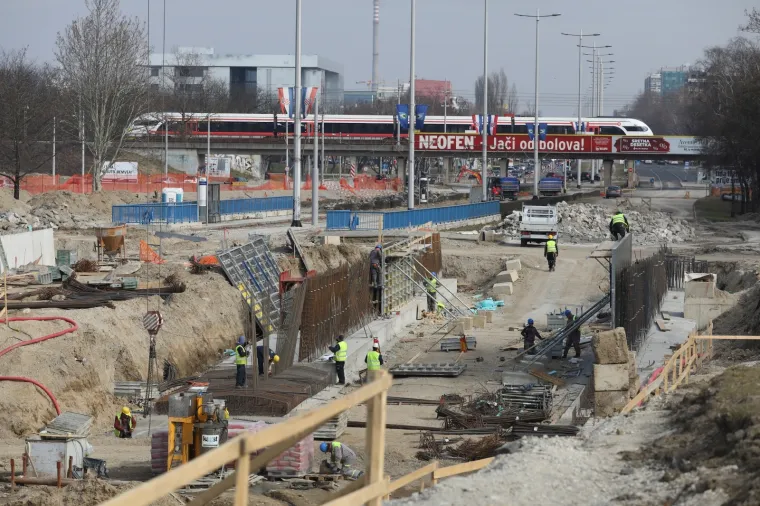 Pogledajte kako napreduje rekonstrukcija remetinečkog rotora u Zagrebu