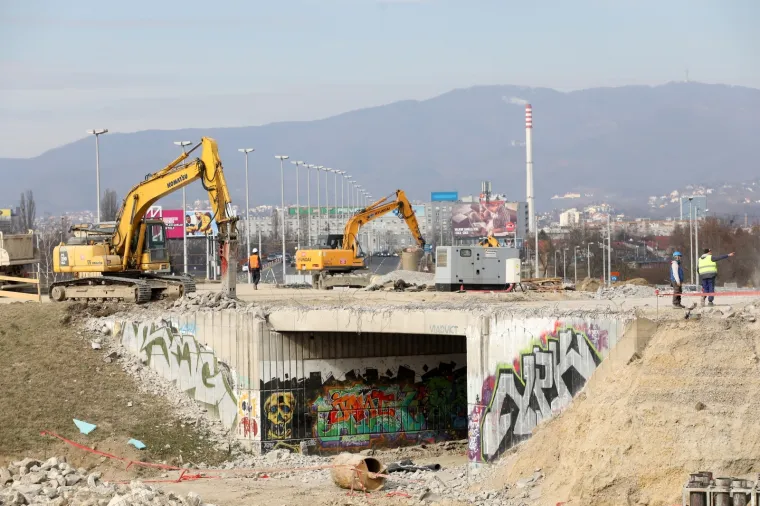 Pogledajte kako napreduje rekonstrukcija remetinečkog rotora u Zagrebu