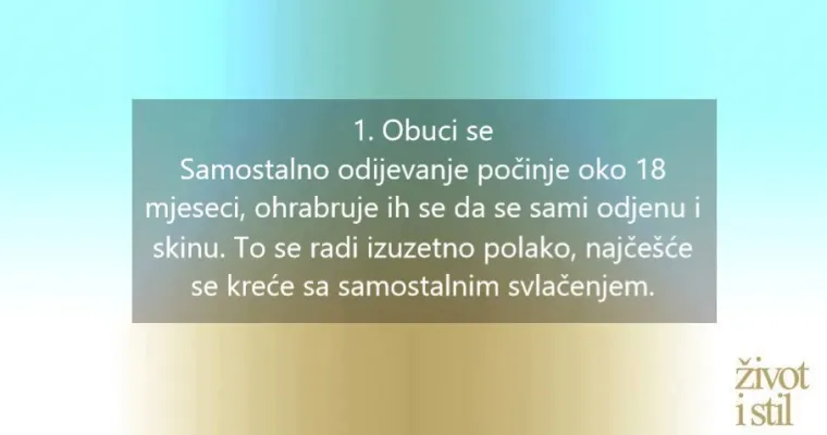Montessori kod kuće: 10 zadataka koji će vam pomoći odgojiti samostalno dijete