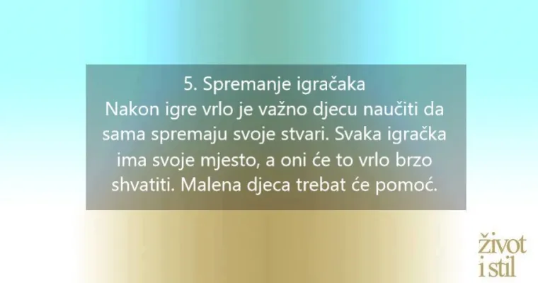 Montessori kod kuće: 10 zadataka koji će vam pomoći odgojiti samostalno dijete