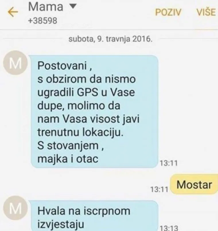 30 najjačih poruka roditelja: 'Pi&scaron;em ovu poruku srednjim prstom samo da zna&scaron; da sam ljuta'
