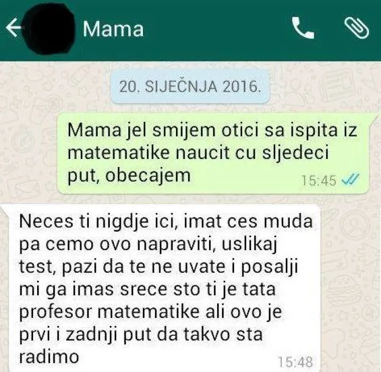 30 najjačih poruka roditelja: 'Pi&scaron;em ovu poruku srednjim prstom samo da zna&scaron; da sam ljuta'