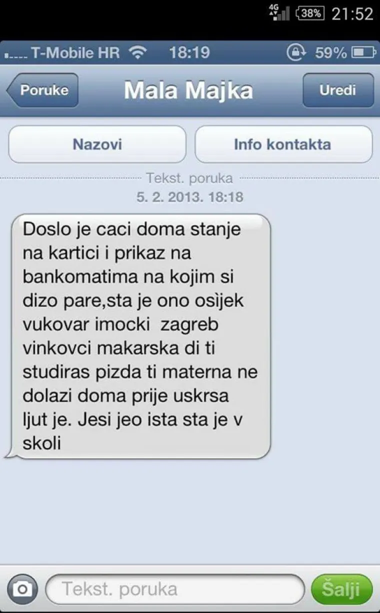 30 najjačih poruka roditelja: 'Pi&scaron;em ovu poruku srednjim prstom samo da zna&scaron; da sam ljuta'