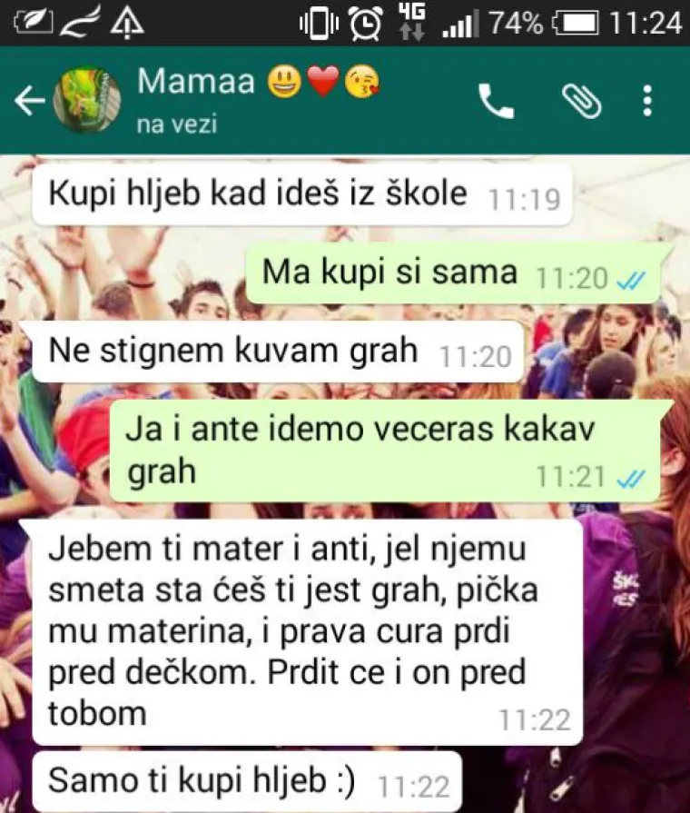 30 najjačih poruka roditelja: 'Pi&scaron;em ovu poruku srednjim prstom samo da zna&scaron; da sam ljuta'