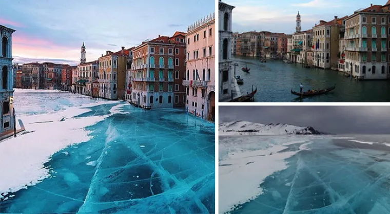 Venecija je lijepa sama po sebi i nije potrebno foto&scaron;opirati zamrznuto jezero u Rusiji kako bi izgledala jo&scaron; fascinantnije.