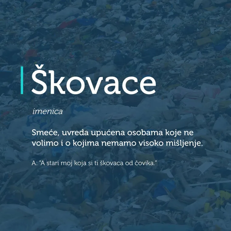 'Iz di&scaron;peta nejden u program': 30 riči iz džepnog rječnika dalmatinskog dijalekta