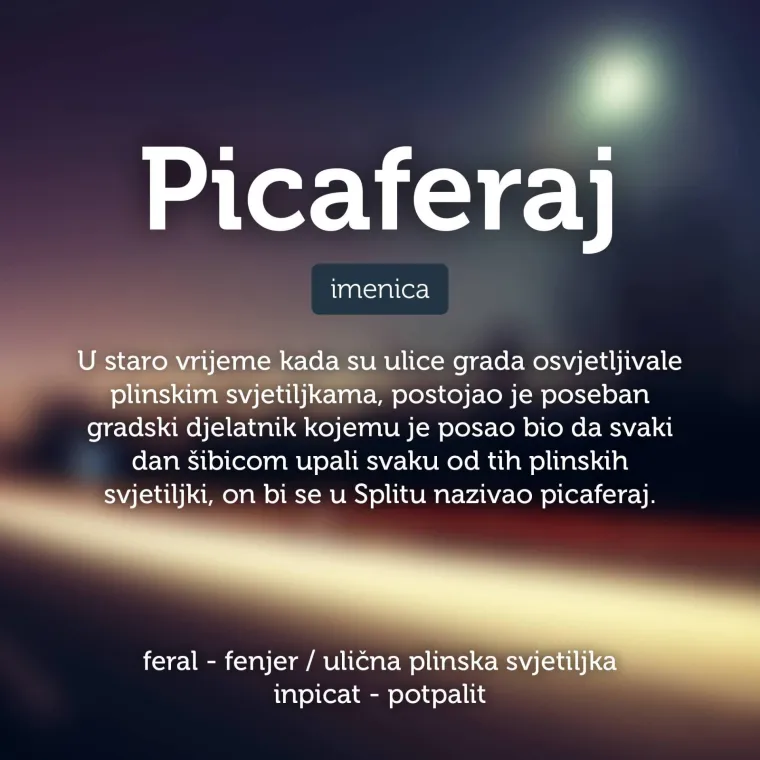 'Iz di&scaron;peta nejden u program': 30 riči iz džepnog rječnika dalmatinskog dijalekta