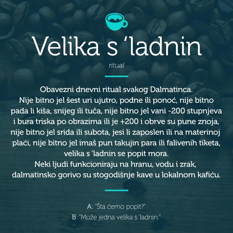 'Iz di&scaron;peta nejden u program': 30 riči iz džepnog rječnika dalmatinskog dijalekta