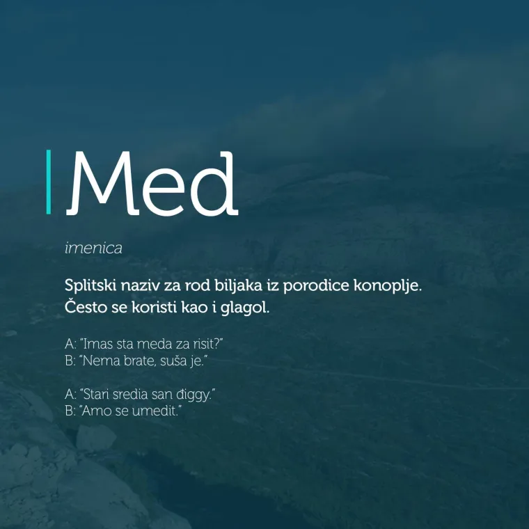 'Iz di&scaron;peta nejden u program': 30 riči iz džepnog rječnika dalmatinskog dijalekta