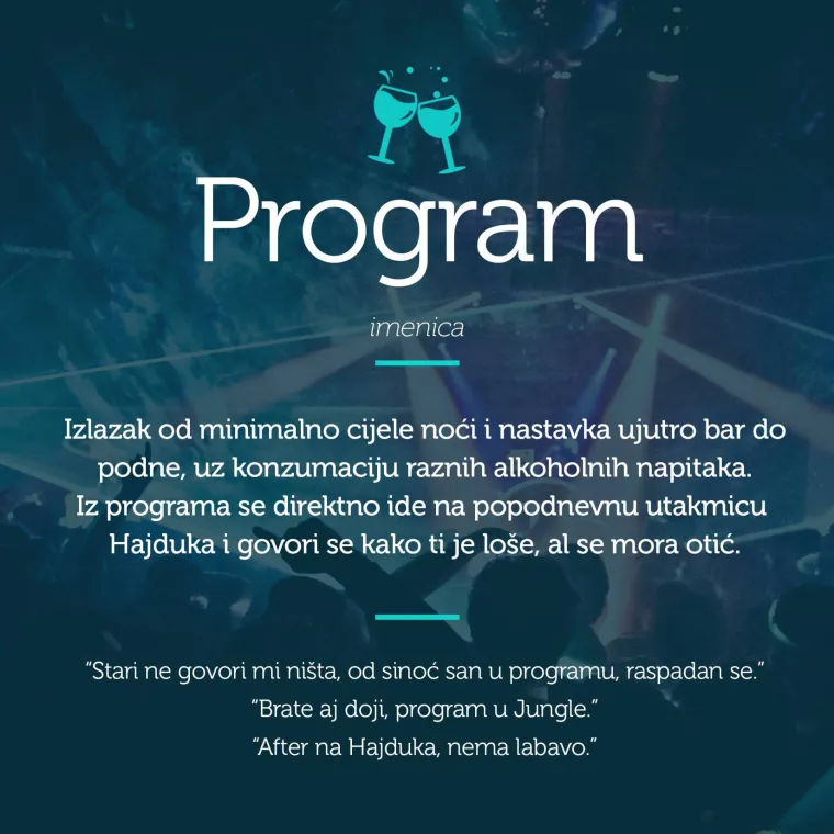 'Iz di&scaron;peta nejden u program': 30 riči iz džepnog rječnika dalmatinskog dijalekta