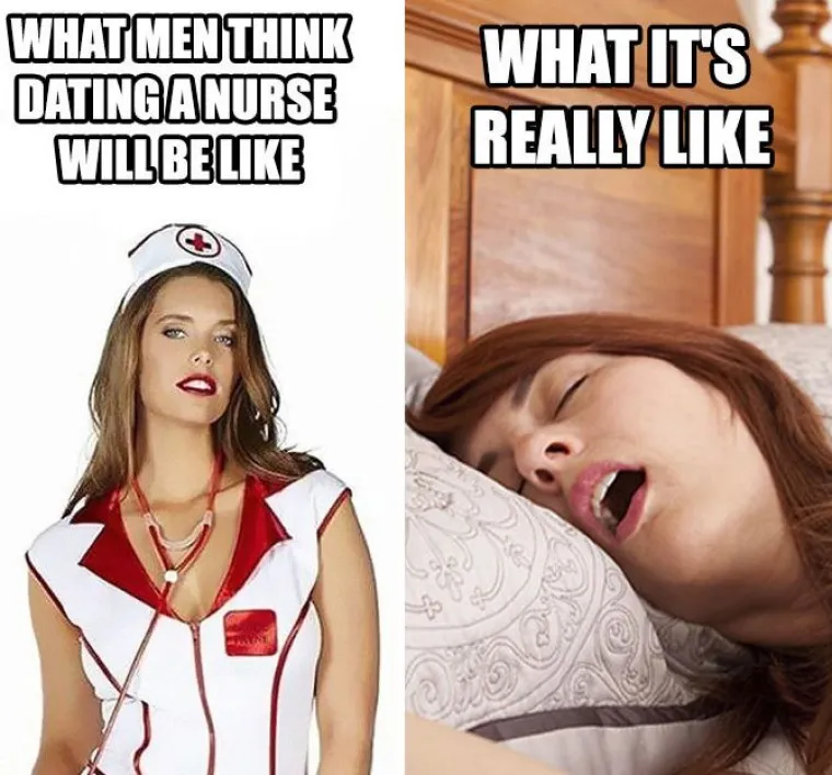 Medicinska sestra iz ma&scaron;te i ona iz stvarnosti.