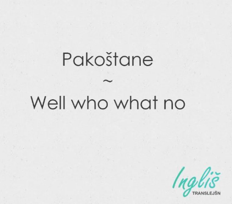 Pa&scaron;teta je 'Well pity', a Ingli&scaron; Translej&scaron;n najgluplja i najzabavnija vrsta prijevoda na koji ćete naići